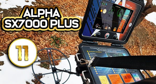 تست دستگاه فلزیاب Alpha SX7000 Plus (قسمت 11)