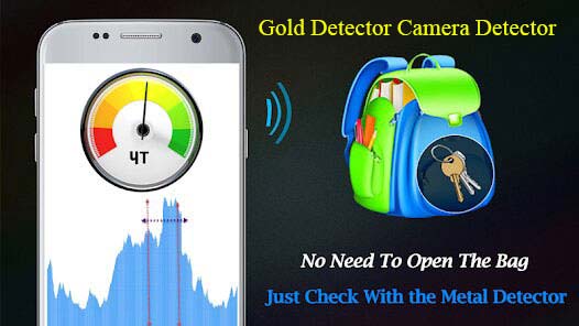 برنامه طلایابی Gold Detector Camera Detector