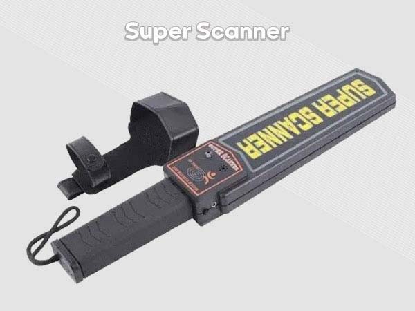 Super Scanner فلزیاب امنیتی